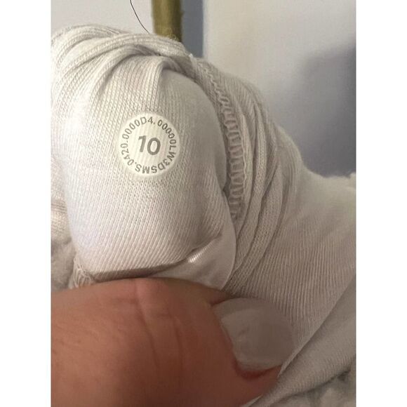 Lululemon Wool Whenever Crew White Sz. 10 - Picture 7 of 7
